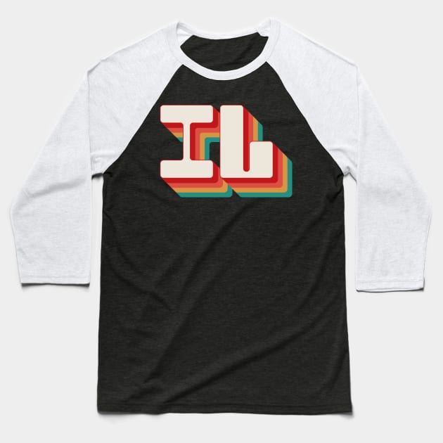 Illinois Baseball T-Shirt by n23tees